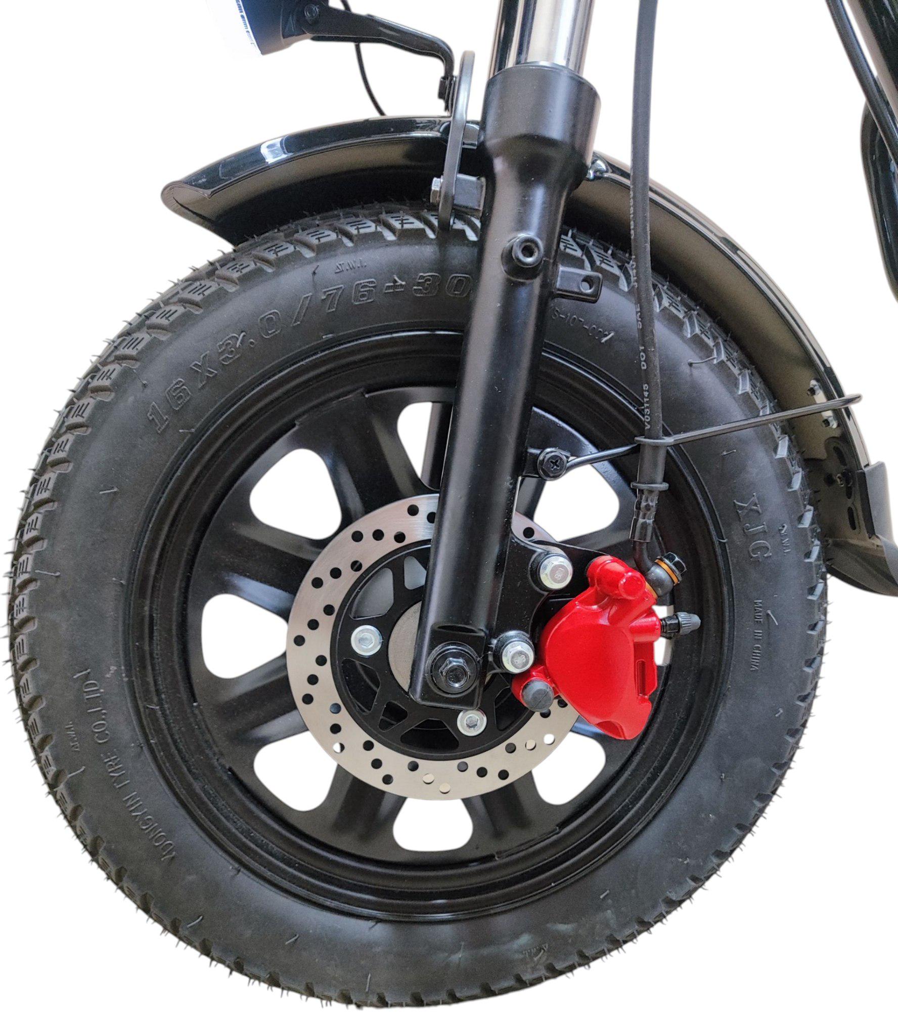 Электровелосипед E-Kam Monster 2000W 60V 30Ah PAS Черный (28459185) - фото 6