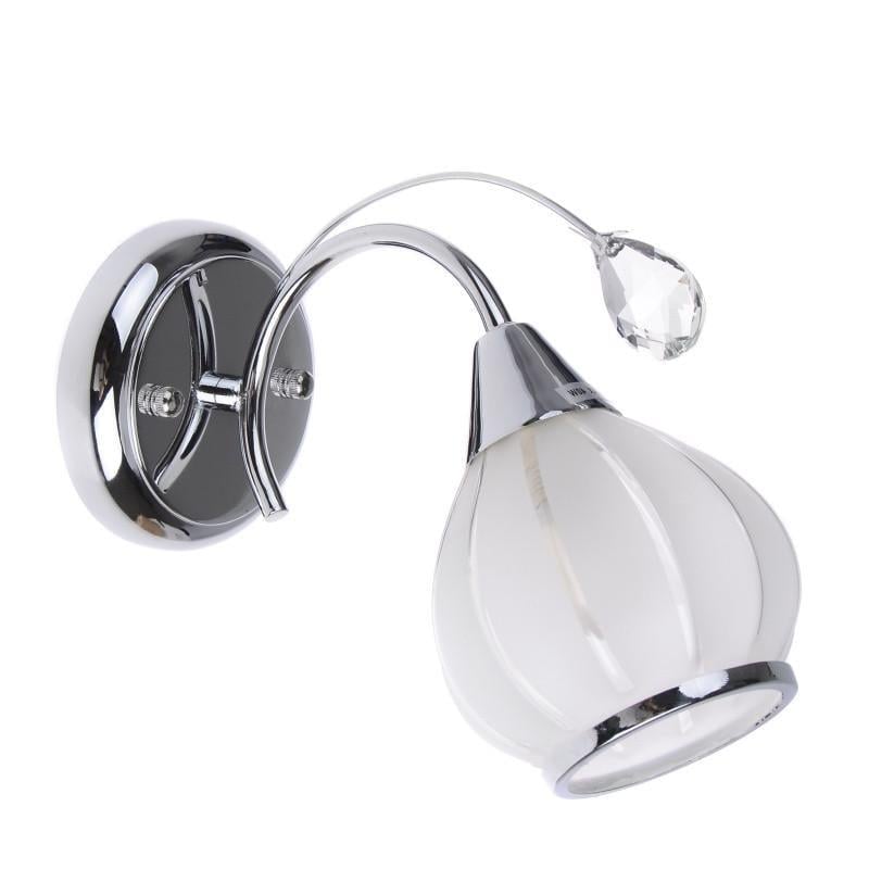 Бра направленного света настенное классическое накладное Brille LK-239W/1 E14 CH L53-068