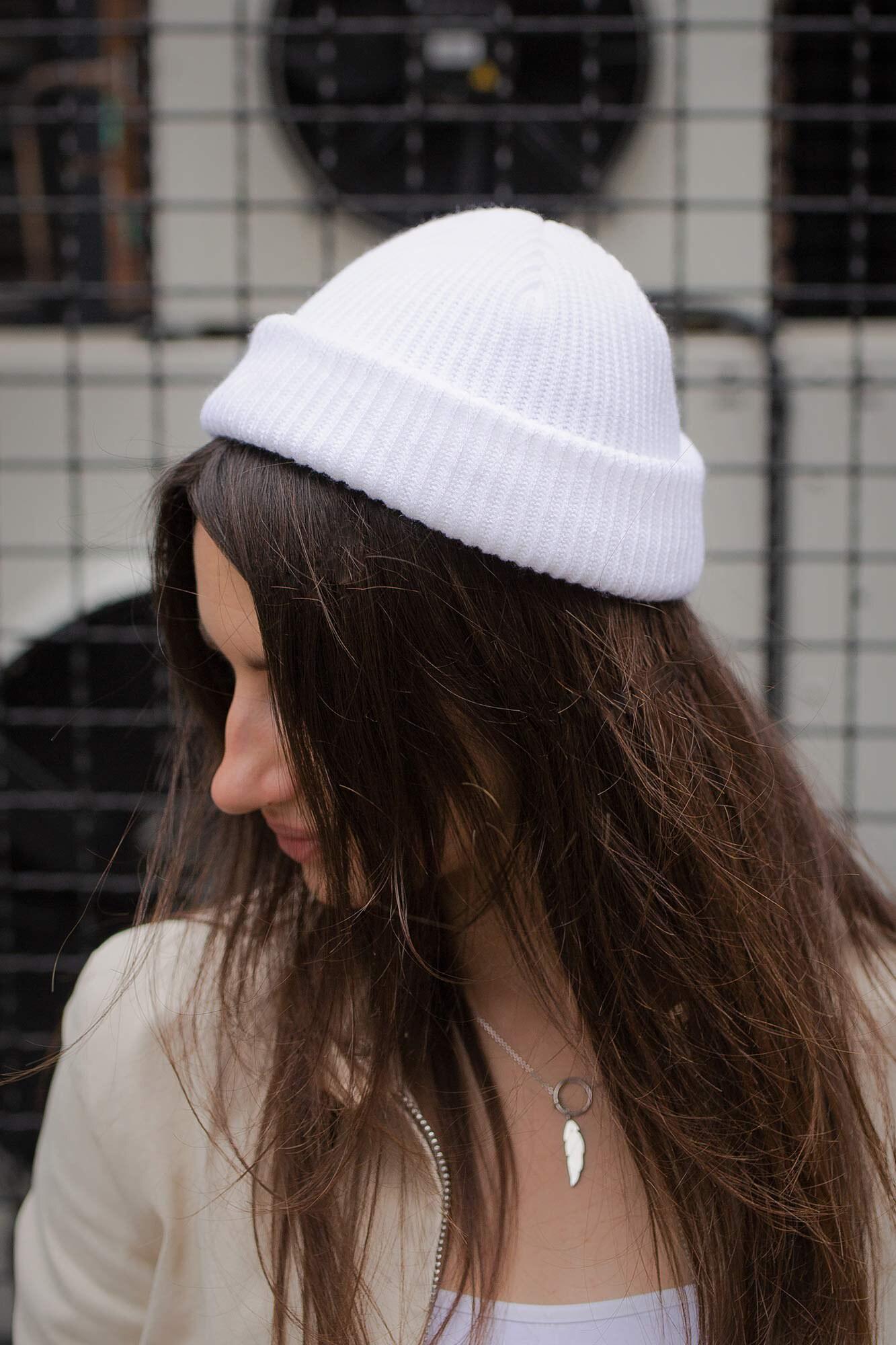 Шапка-бини Without Leon woman Белый (8048228)