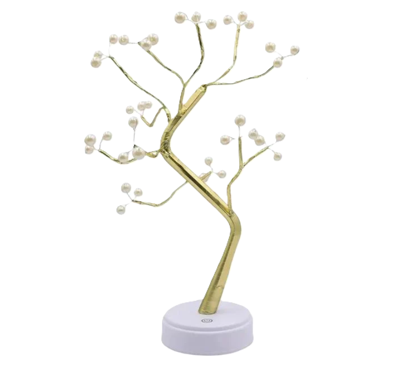 Светильник-дерево с цветами XPRO USB 50 см теплый Белый (23457467903_501)