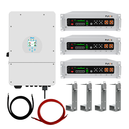 Комплект автономного енергопостачання Deye SUN-10K-SG02LP1-EU-AM3 10kW та Pytes V5 15,36kWh White (31330232)