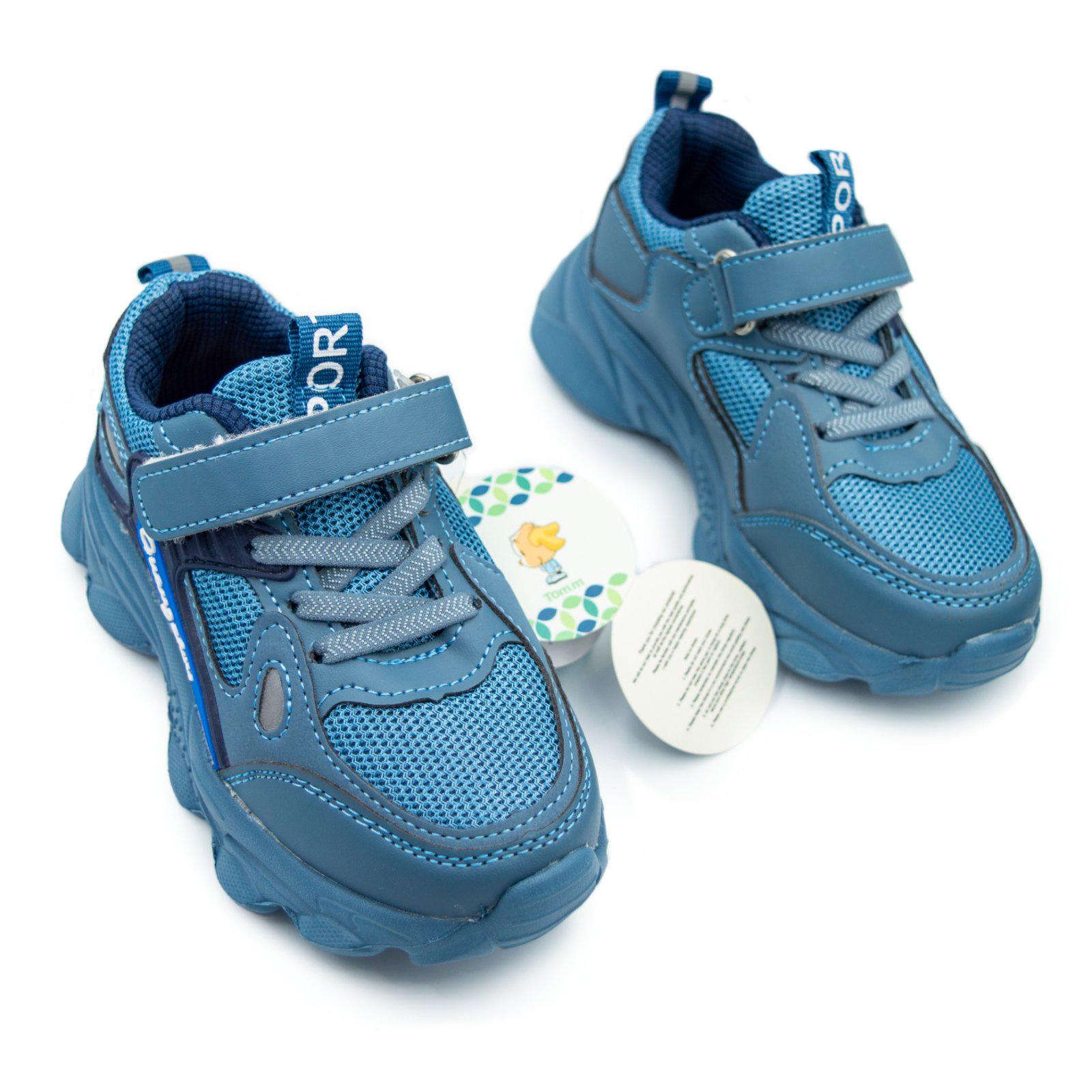 Кроссовки детские для мальчика TOM.M MV-1307 р. 29 Синий - фото 2 Кроссовки детские для мальчика TOM.M MV-1307 р. 29 Синий - фото 2