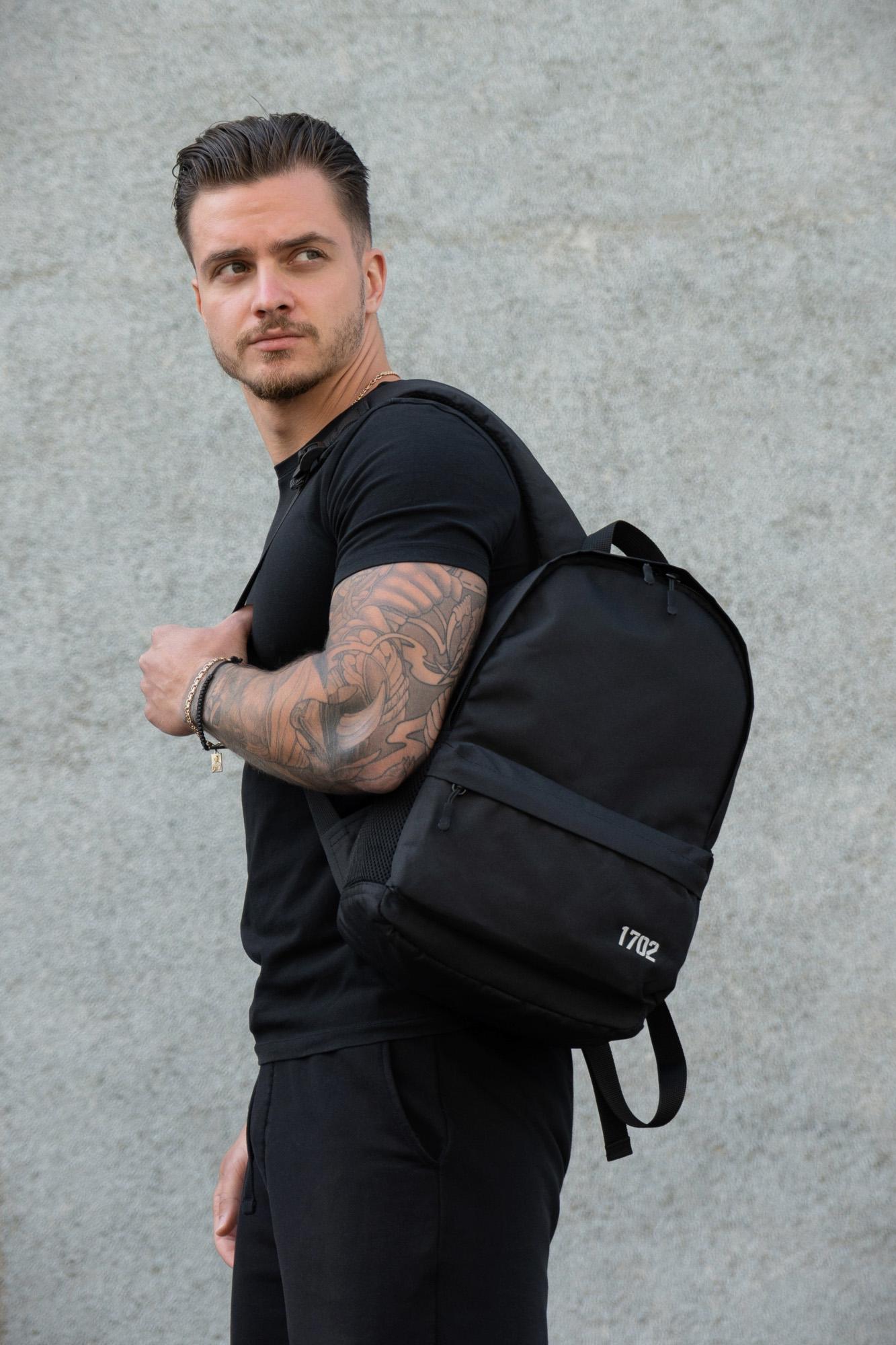 Рюкзак-портфель мужской для ноутбука Without Minic Reflective Black (8049729)