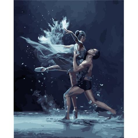 Набор для росписи по номерам Идейка Люди Покоряя стихию 40х50 см (КНО4513-mt)