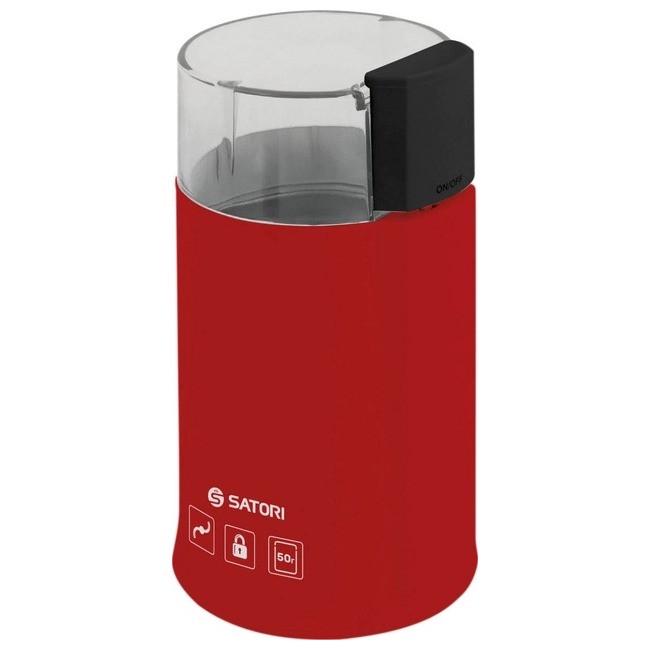 Кофемолка электрическая Satori SG-1804-RD Red (iz14406)