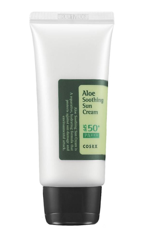 Солнцезащитный крем с экстрактом алоэ COSRX Aloe Soothing Sun Cream SPF50+ 50 мл