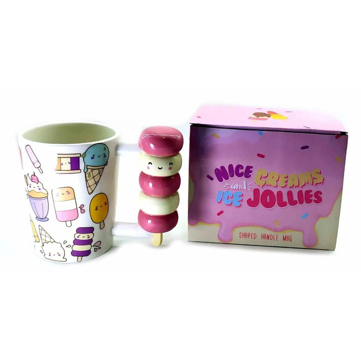 Чашка керамическая Пирожное&Морожено 12х14х8,5 cм (32838)