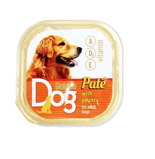 Паштет для cобак Golden Dog зі смаком курки 300 г