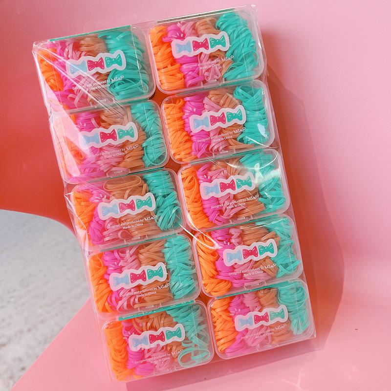 Набір резинок для волосся Метелики 11702 140 шт. (4570370) Набір резинок для волосся Метелики 11702 140 шт. (4570370)