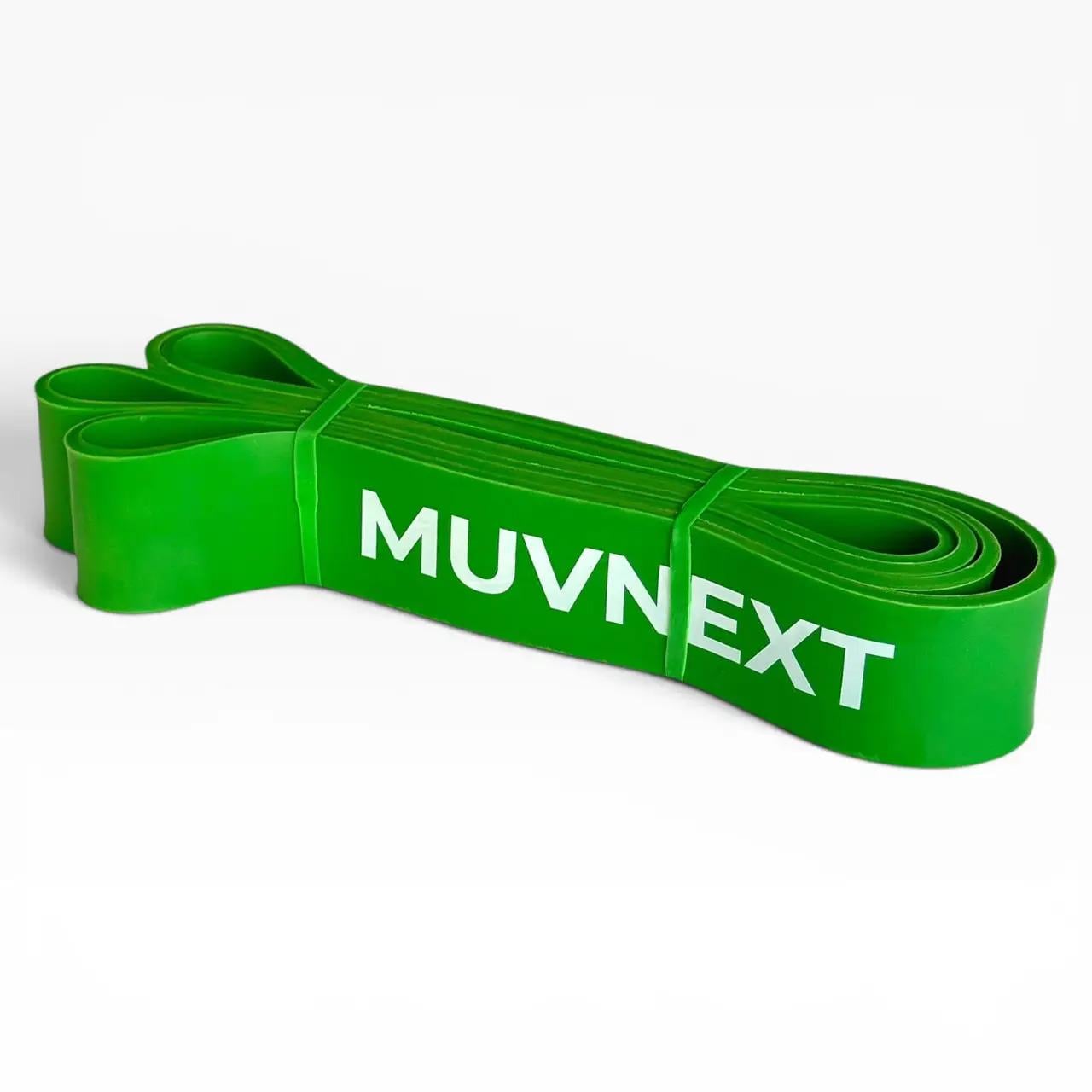 Петля резиновая MuvNext для подтяжек и фитнеса 22-54 кг Зеленый (2256-MN)