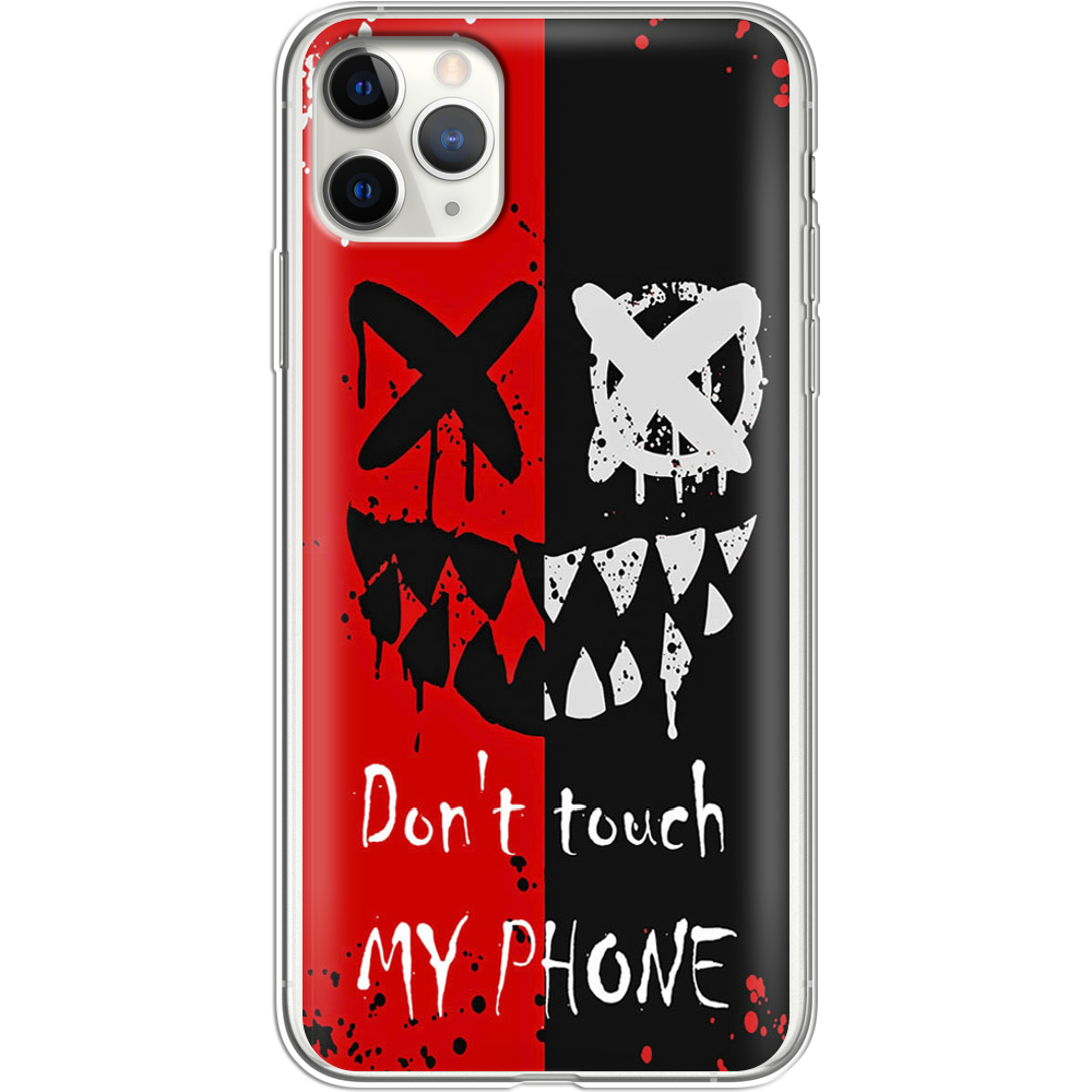 Чехол BoxFace iPhone 11 Pro Max Bad Smile Прозрачный силикон (38194-up2468-38194)