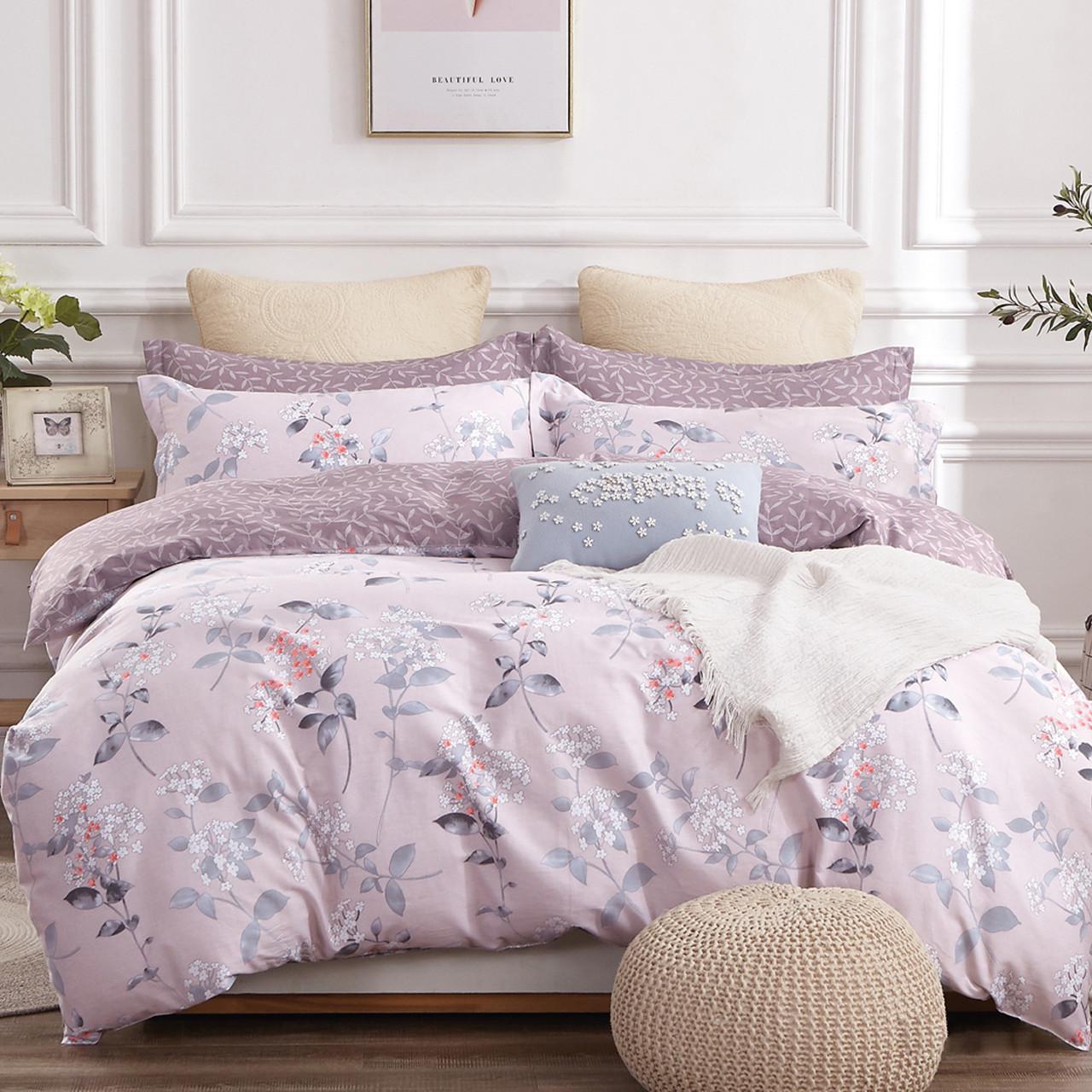 Постельное белье с простыней на резинке Viluta 22221 ранфорс двуспальное (22586478) Постельное белье с простыней на резинке Viluta 22221 ранфорс двуспальное (22586478)