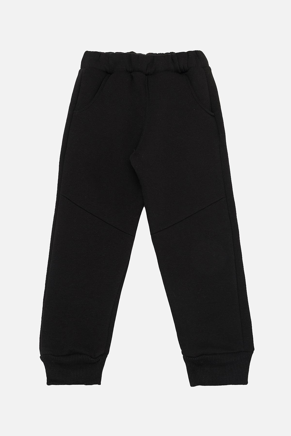 Брюки спортивные для мальчика 92 см Черный (ЦБ-00257554) Брюки спортивные для мальчика 92 см Черный (ЦБ-00257554)