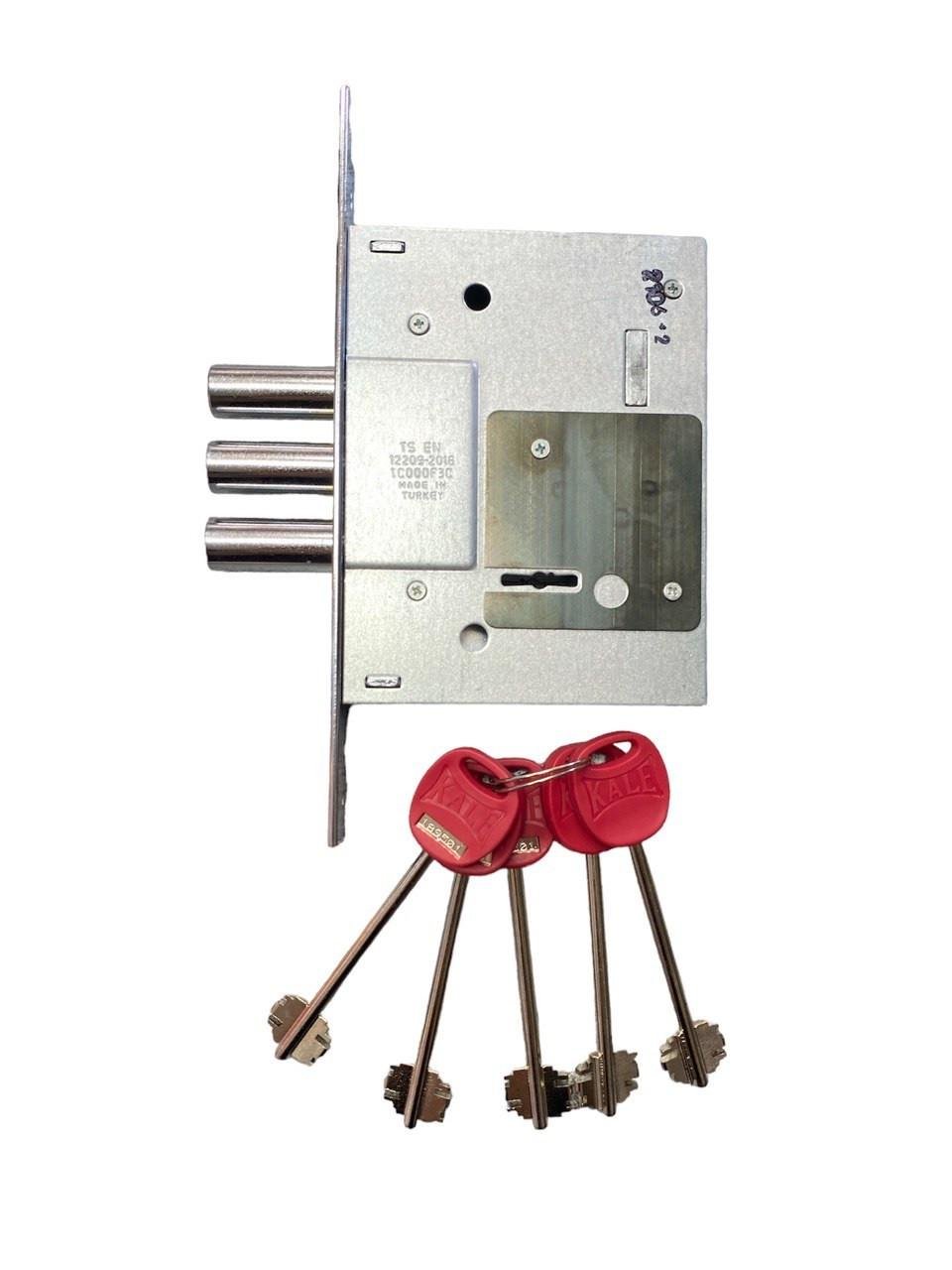 Замок врезной Kale 257 L техкомплект