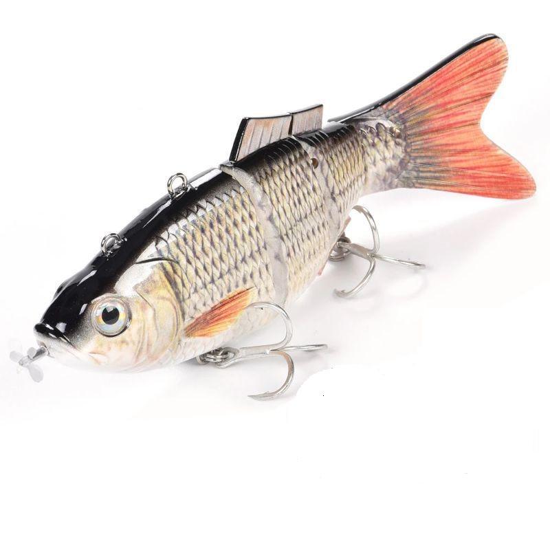 Електронний воблер Twitching lure DZY2-01 рухома з підсвіткою на акумуляторі (100723)