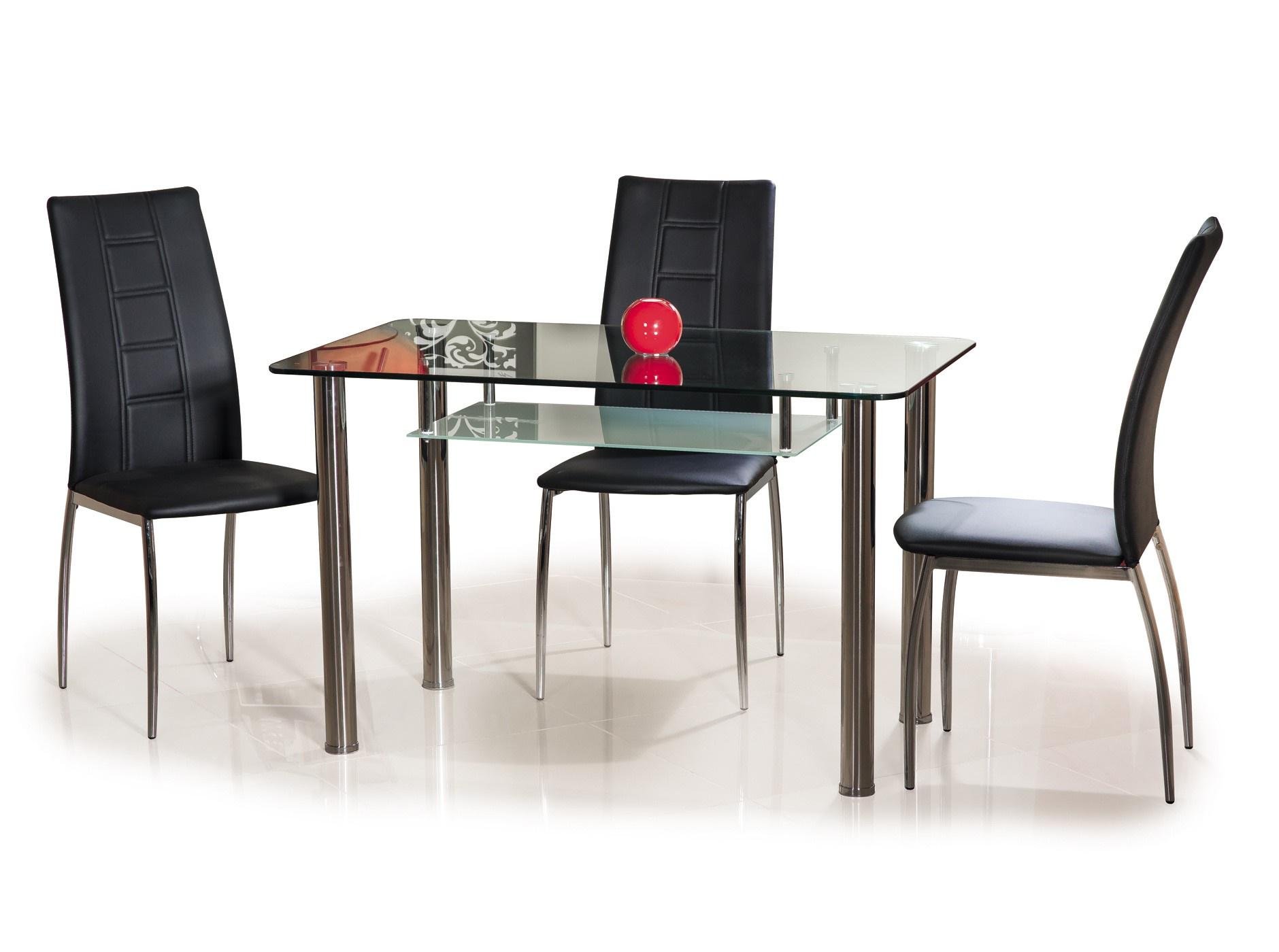 Стол обеденный Signal Hektor Прозрачный