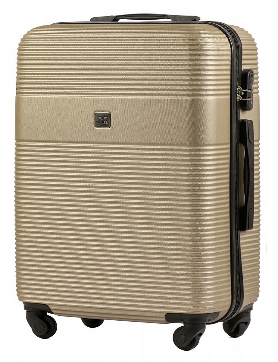 Чемодан Wings 5398 маленький пластиковый Шампань (Wp00599)