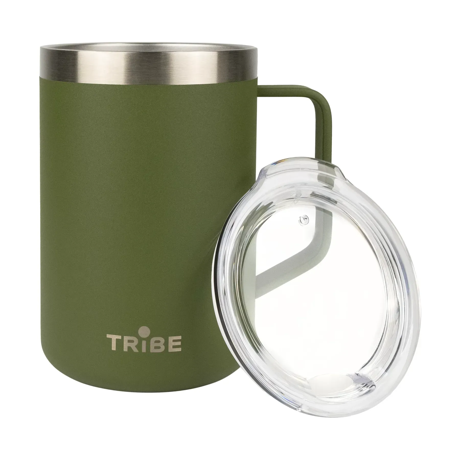 Термочашка для напитков 0,5 л Tribe Classic Mug (T-FA-0033-olive)