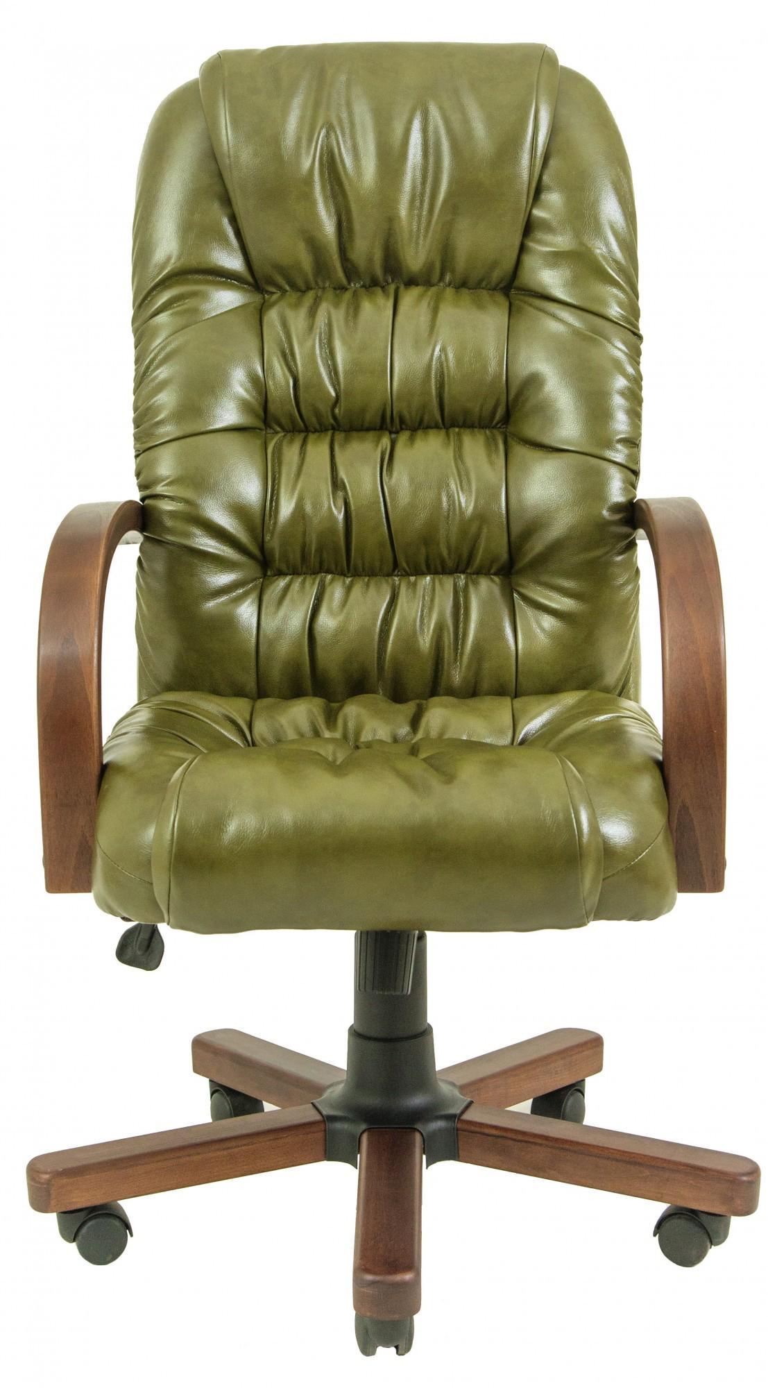 Кресло офисное компьютерное Richard Мадрас Olive Wood М2 AnyFix Оливковый - фото 2