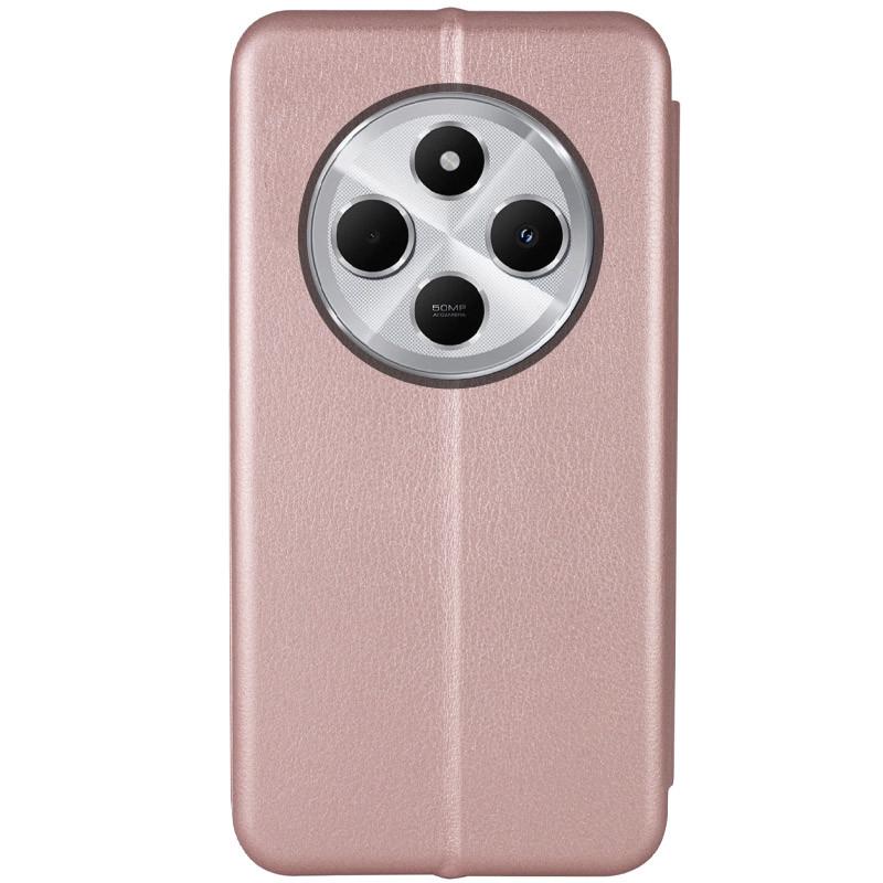 Протиударний Шкіряний чохол (книжка) Classy для Xiaomi Redmi 14C / Poco C75 Rose Gold - фото 2 Протиударний Шкіряний чохол (книжка) Classy для Xiaomi Redmi 14C / Poco C75 Rose Gold - фото 2