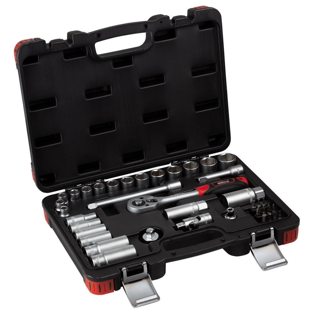 Набір насадок торцевих/біт Ultra CrV Taiwan 3/8" 39 шт. (6003092)