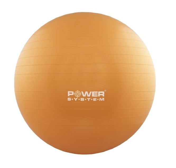 М'яч для фітнесу і гімнастики Power System PS-4012 65 см Orange