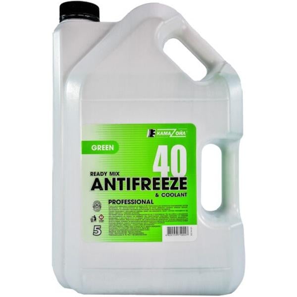 Антифриз КамаОйл Antifreeze 40 5 л Зеленый (222541) - фото 1 Антифриз КамаОйл Antifreeze 40 5 л Зеленый (222541) - фото 1