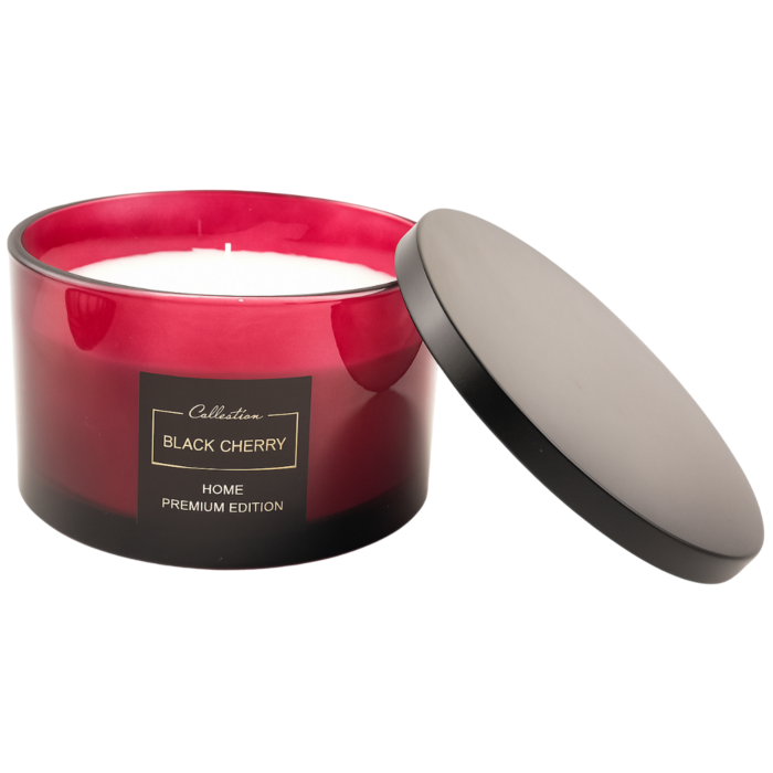 Свеча ароматизированная Pepco Home Black Cherry Черная вишня 1 кг - фото 1