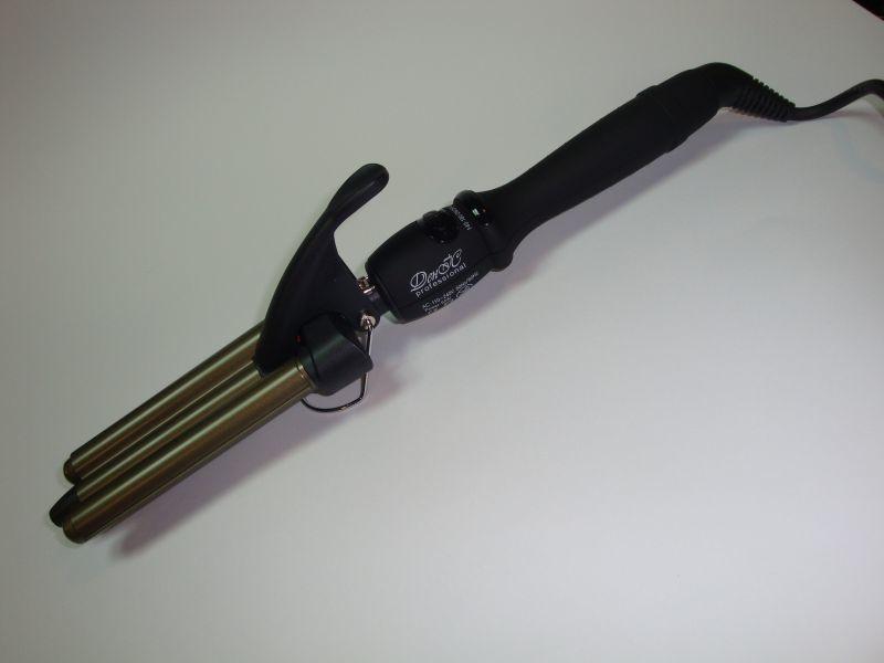 Плойка тристулка ДенІС professional титано-турмалінова d 19 мм (1453069959) - фото 3 Плойка тристулка ДенІС professional титано-турмалінова d 19 мм (1453069959) - фото 3