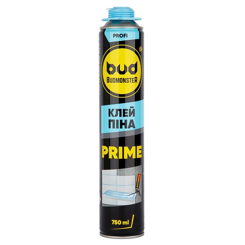 Клей-піна для утеплювача BudmonsteR PRIME 750 мл (96039)