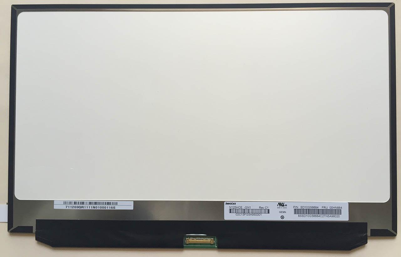 Матрица для ноутбука M125NWF4 R3 12,5" 1920х1080 Full HD 1080p/HDTV 16:9 разъем eDP 30 pin по центру внизу (48521)
