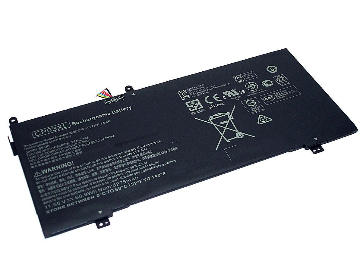 Акумулятор для ноутбука HP CP03XL Spectre x360 13 11,55 V 5275 mAh (079091) Акумулятор для ноутбука HP CP03XL Spectre x360 13 11,55 V 5275 mAh (079091)