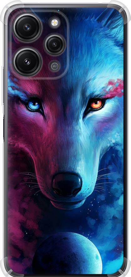 Чохол на Xiaomi Redmi 12 Арт-вовк (3999sp-3114-42517)