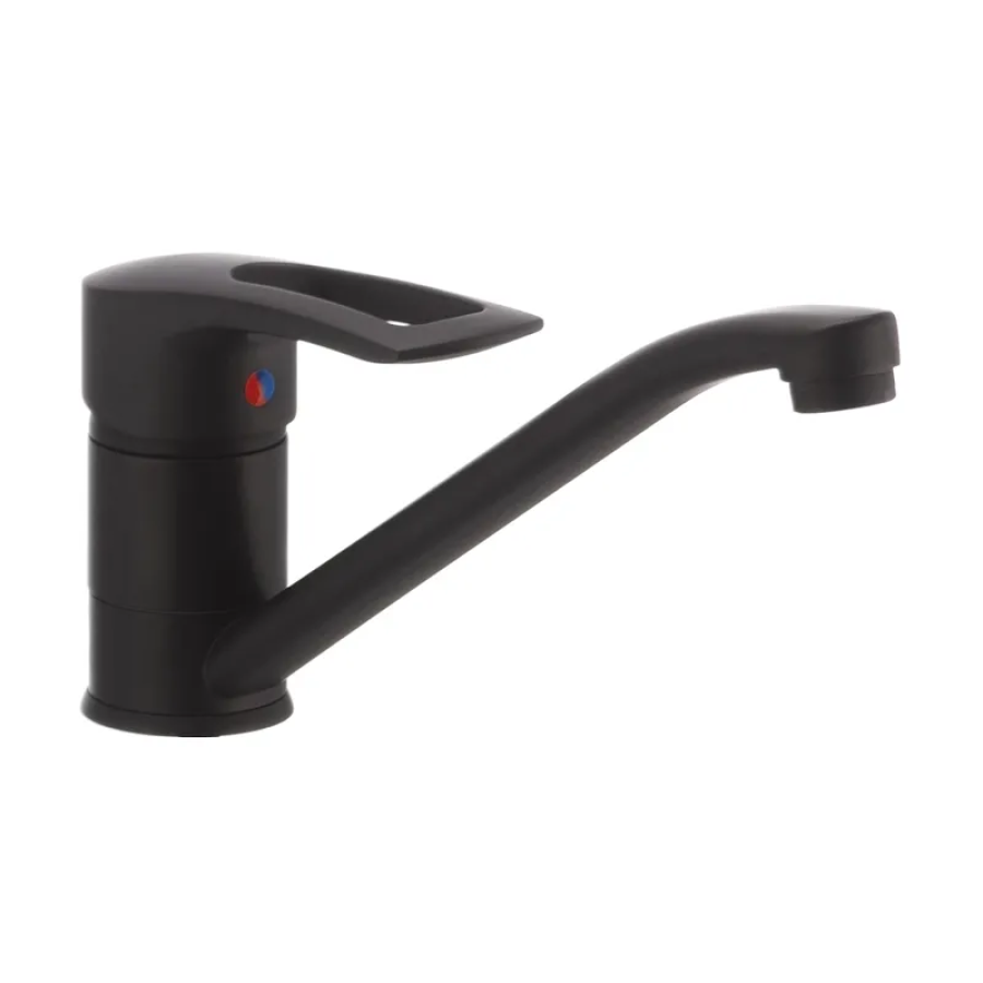 Смеситель для кухни Haiba Hansberg 004 Black (HB0178)