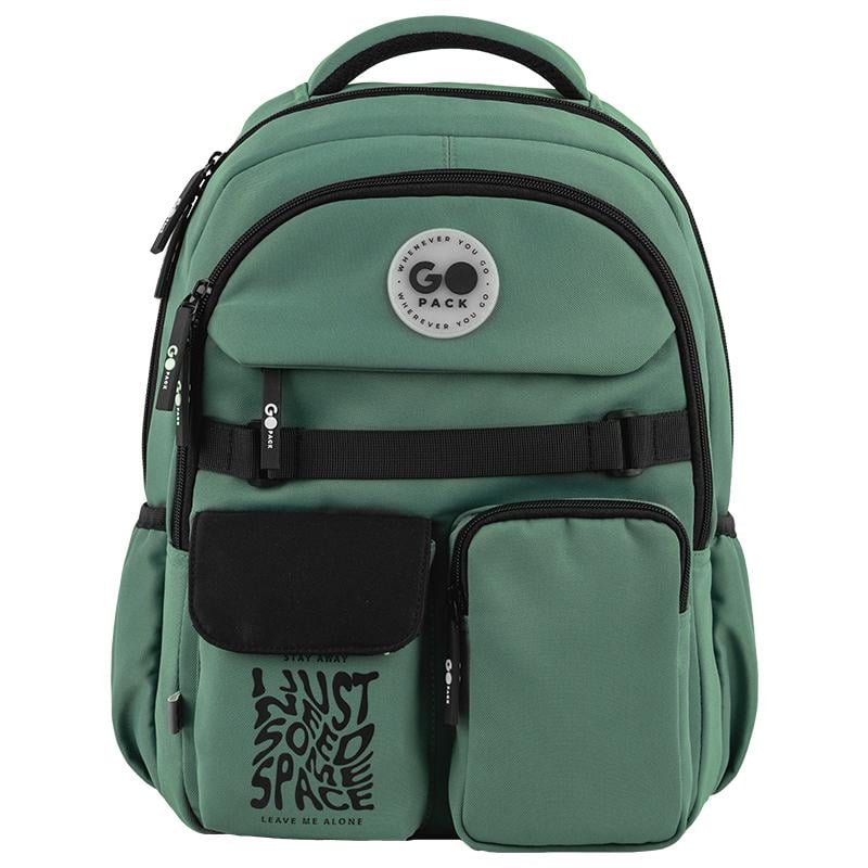 Рюкзак школьный с уплотненной спинкой GoPack Education GO26-183M-4 с карандашами Kite 18 шт. (000996026)