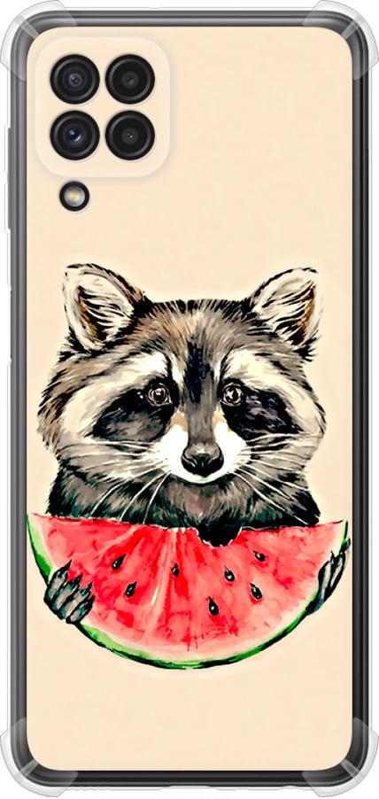 Чехол на Samsung Galaxy M32 M325F Енотик с арбузом (4605sp-2558-42517) Чехол на Samsung Galaxy M32 M325F Енотик с арбузом (4605sp-2558-42517)