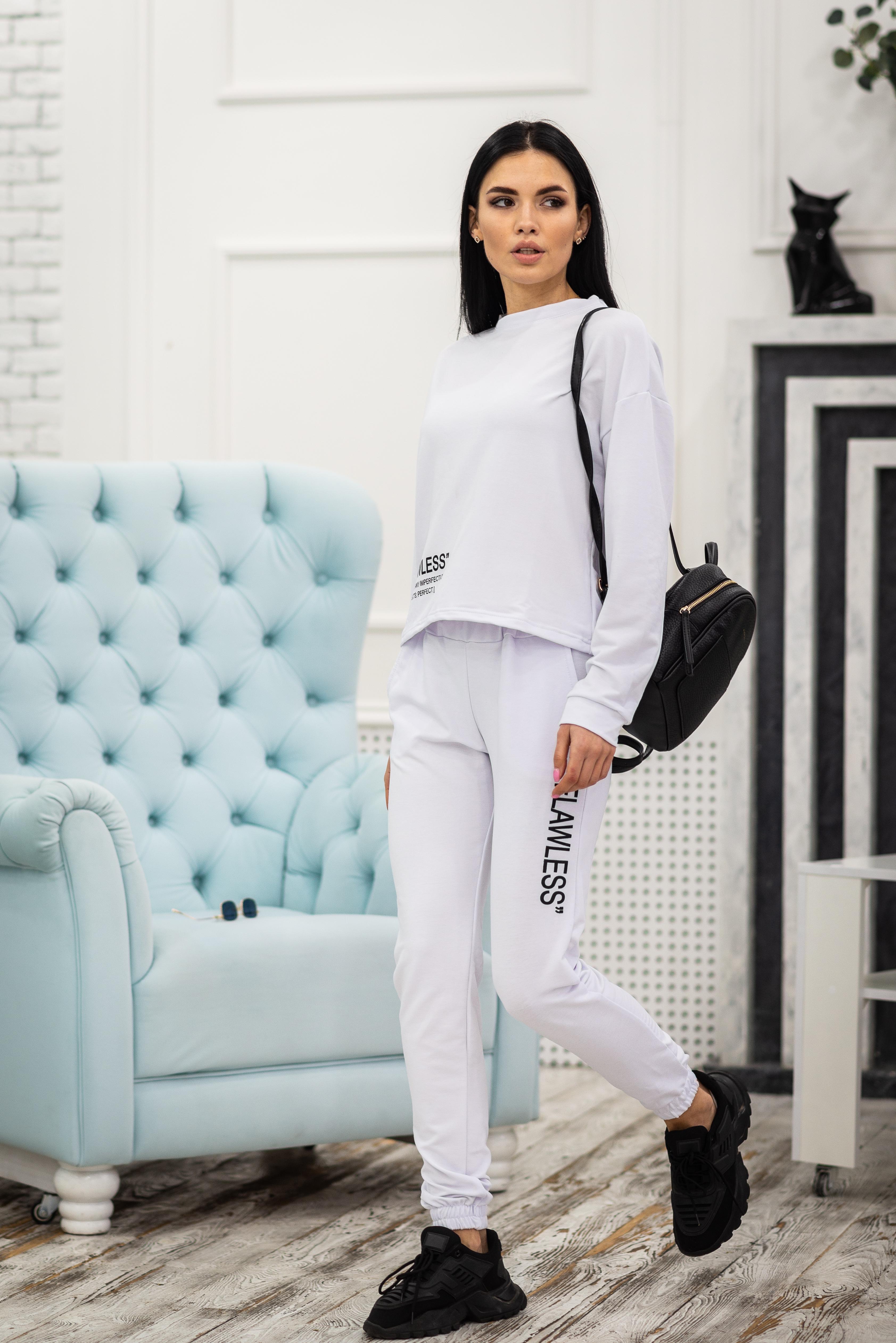 Костюм спортивный Fashions Flawless M Белый (4545)