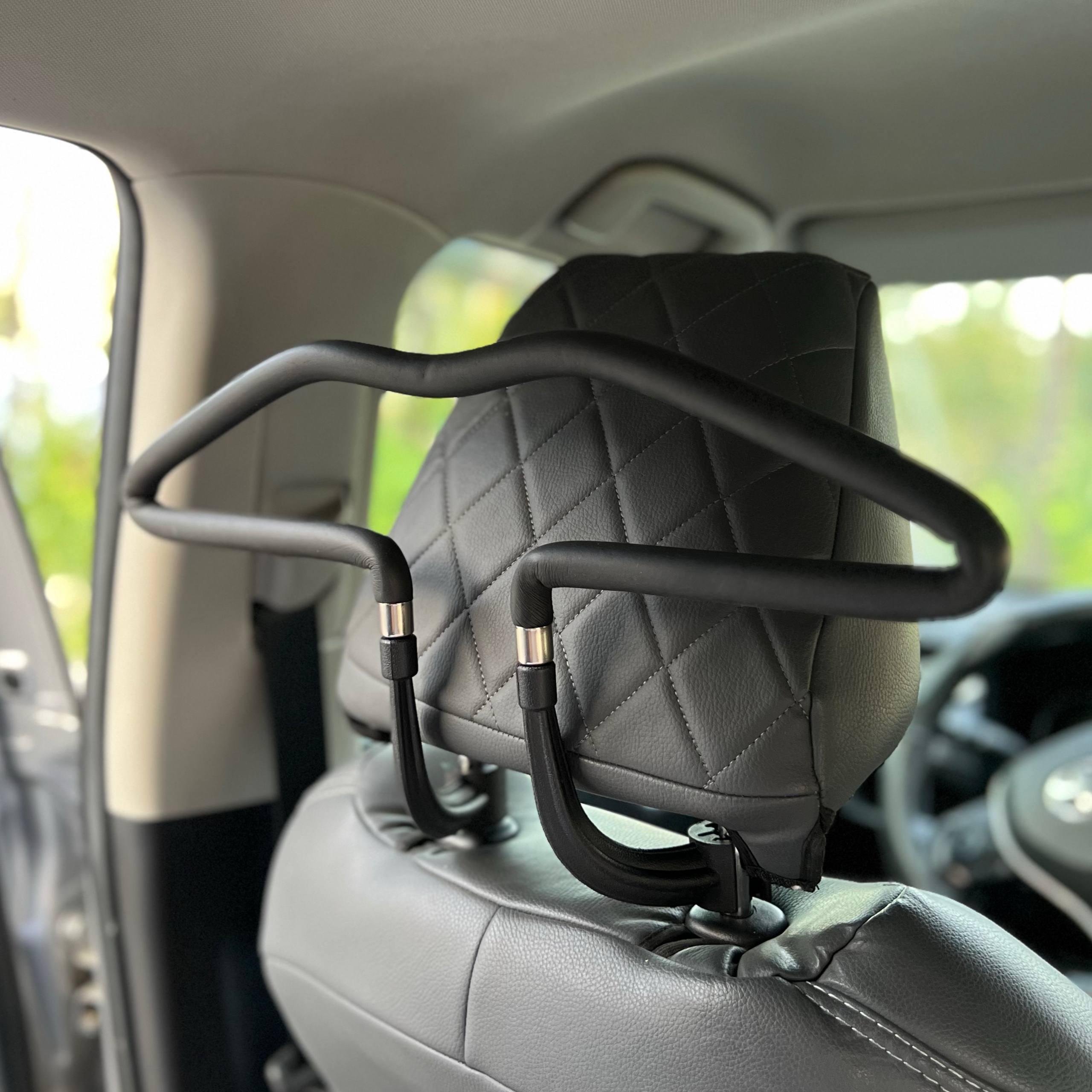 Вішалка на підголівник для речей в авто Чорний Вішалка на підголівник для речей в авто Чорний