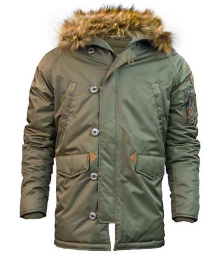 Куртка аляска Top Gun N-3B Parka 3XL Olive (TGN-3BO3XL)