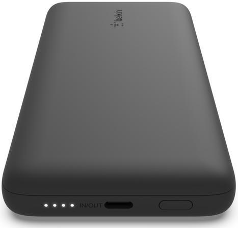Портативний зарядний пристрій Belkin BoostCharge Plus 10000 mAh 23W Black (BPB006BTBLK) - фото 2 Портативний зарядний пристрій Belkin BoostCharge Plus 10000 mAh 23W Black (BPB006BTBLK) - фото 2