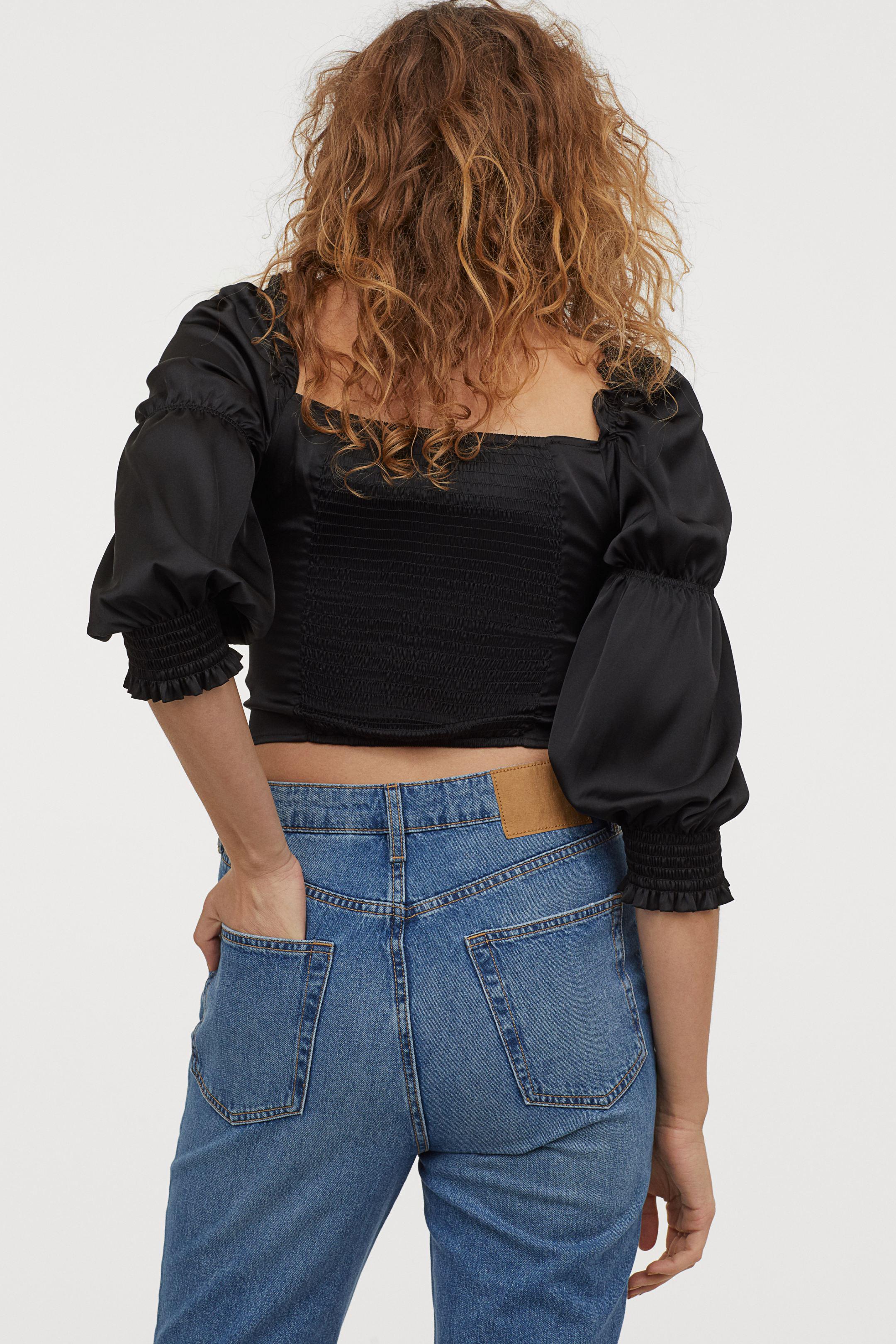 Блуза р. 42 Черный (8520920RP5) - фото 3 Блуза р. 42 Черный (8520920RP5) - фото 3