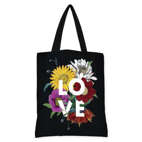 Сумка женская тканевая Presentville Love (SV LP003 BL)