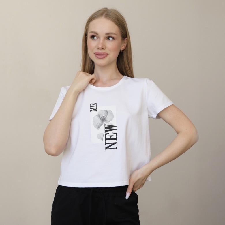 Кроп-топ женский FTT-24-6 Vivioji S Белый (14107)