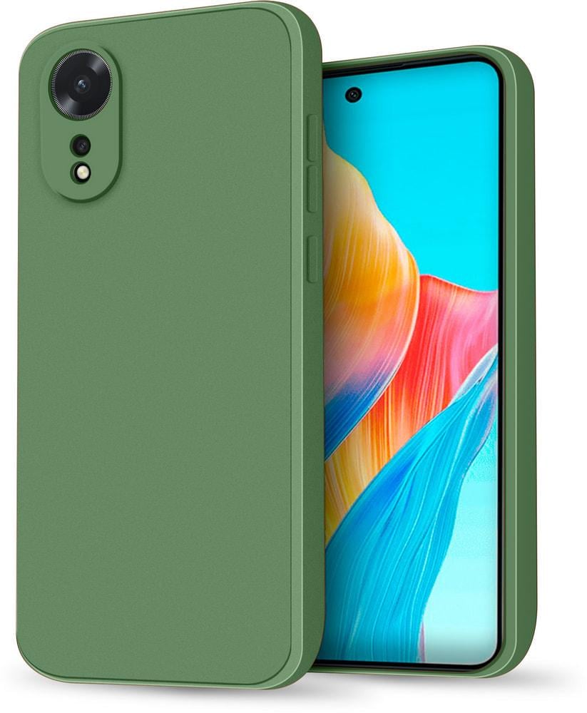 Силиконовый чехол HardCorner OPPO A58 (с микрофиброй) Khaki (34423-17)