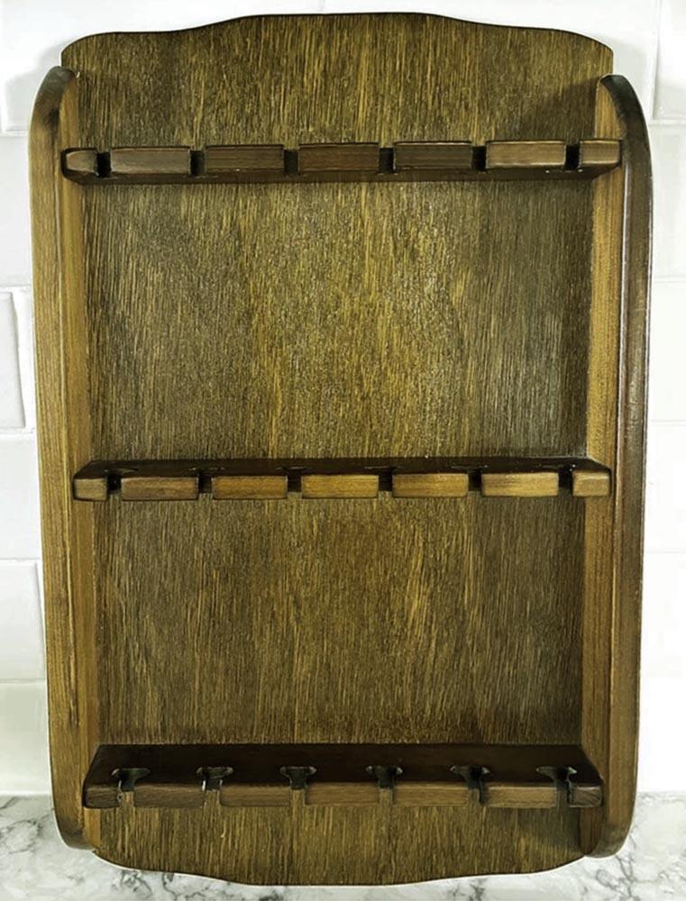 Полка для коллекции ложек Гантер Мускат (ПКЛ-002507)