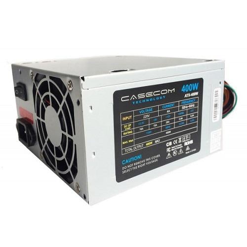 Блок питания Casecom CM 400 ATX 400W 2хSATA ATX Bulk 120 мм (575395)