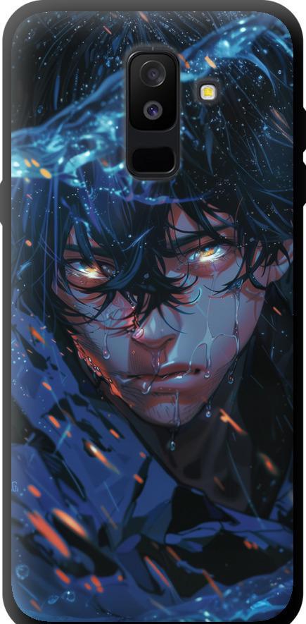 Чехол на Samsung Galaxy A6 Plus 2018 Satoru Gojou (6128b-1495-42517)