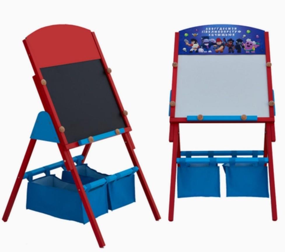 Мольберт детский Brawl Stars Мультик двусторонний (1287719749) - фото 2