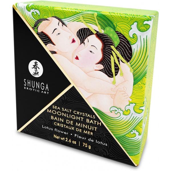 Соль Shunga Moonlight Bath-Lotus Flower 75 г (SO2542)