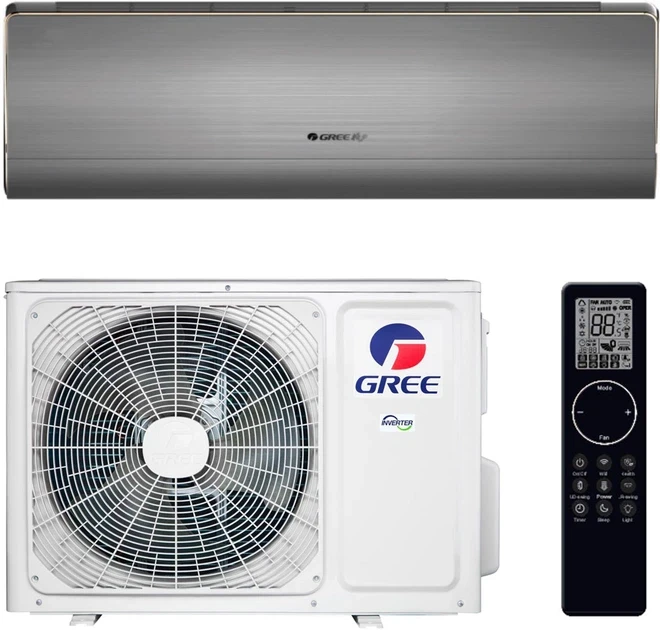 Кондиционер Gree Saros DC inverter R32 на 25 кв. работа на обогрев до -25° WI-FI опционно